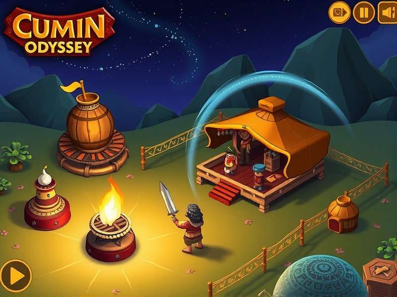 Cumin Odyssey gameplay screenshot